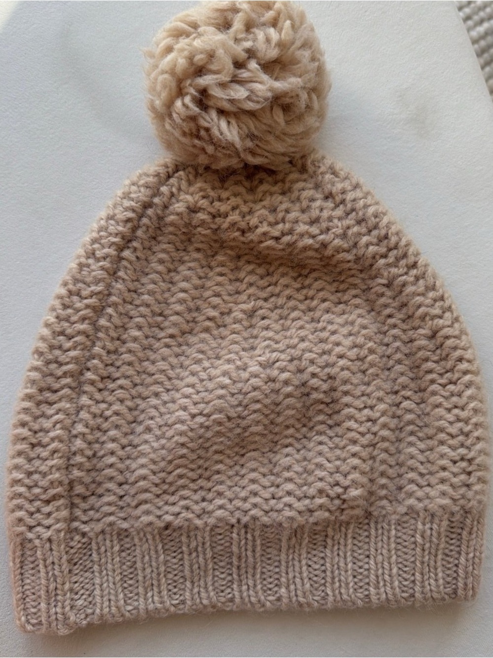 Rag & Bone soft Alpaca PomPom Beanie OS